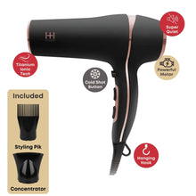 Load image into Gallery viewer, Hot & Hotter Titanium Turbo 3000 Hair Dryer