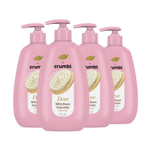 Load image into Gallery viewer, Dove Crumbl Limited Edition Hand Wash, Nilla Bean Cupcake, 12oz