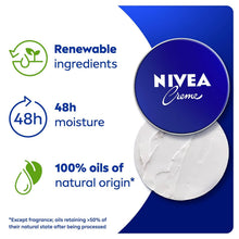 Load image into Gallery viewer, Nivea Creme Body, Face & Hand Moisturizing Cream, 5oz, 150ml