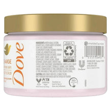 Load image into Gallery viewer, Dove Glow Recharge Body Scrub, Energizes &amp; Illuminates Skin, 12 Oz
