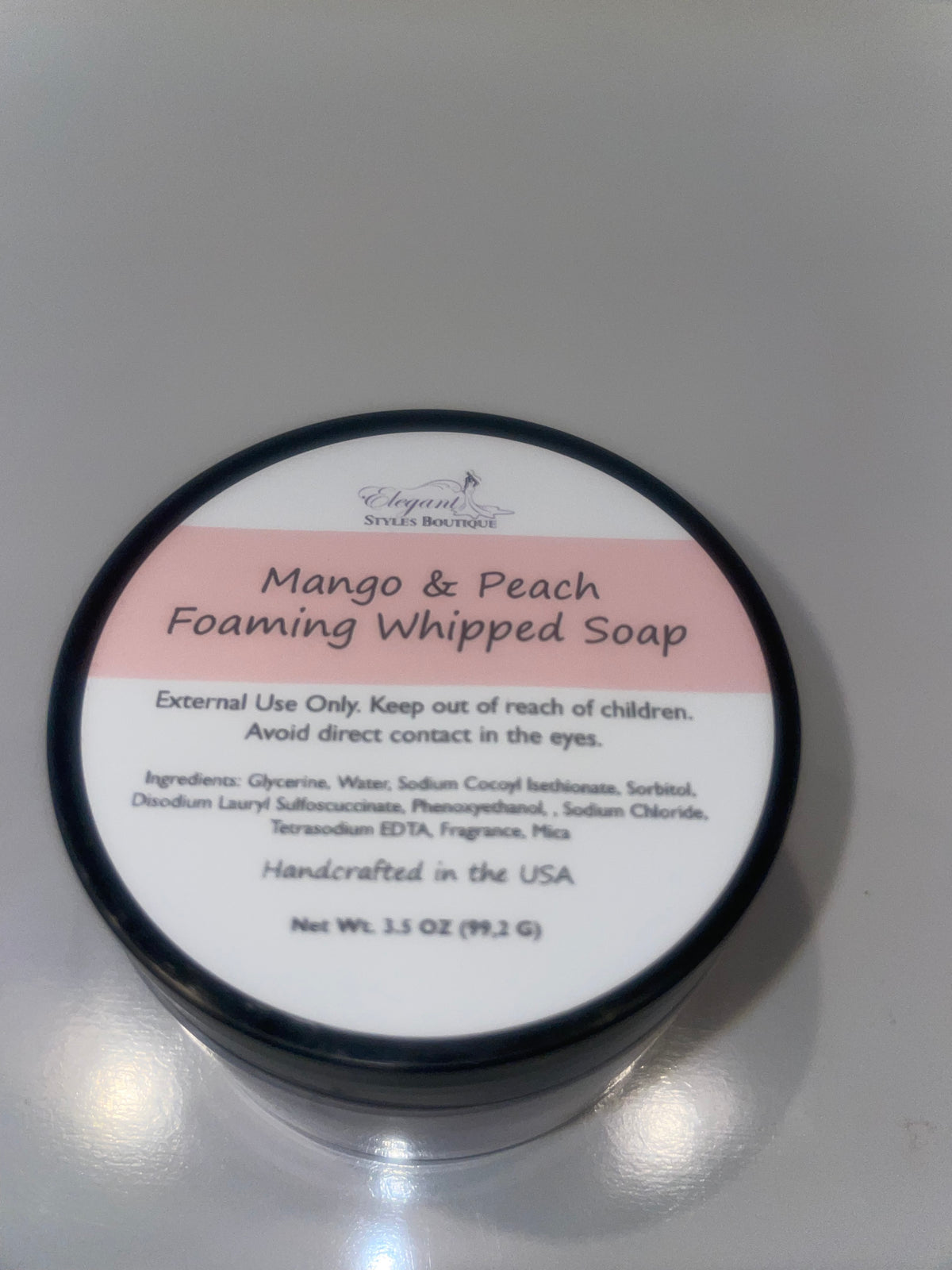 Foaming Whipped Soap